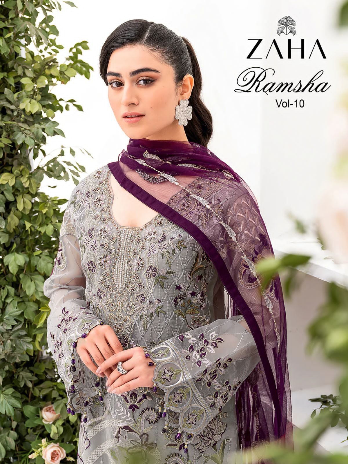 Zaha Ramsha Vol-10 Wholesale Pakistani Concept Pakistani Suits