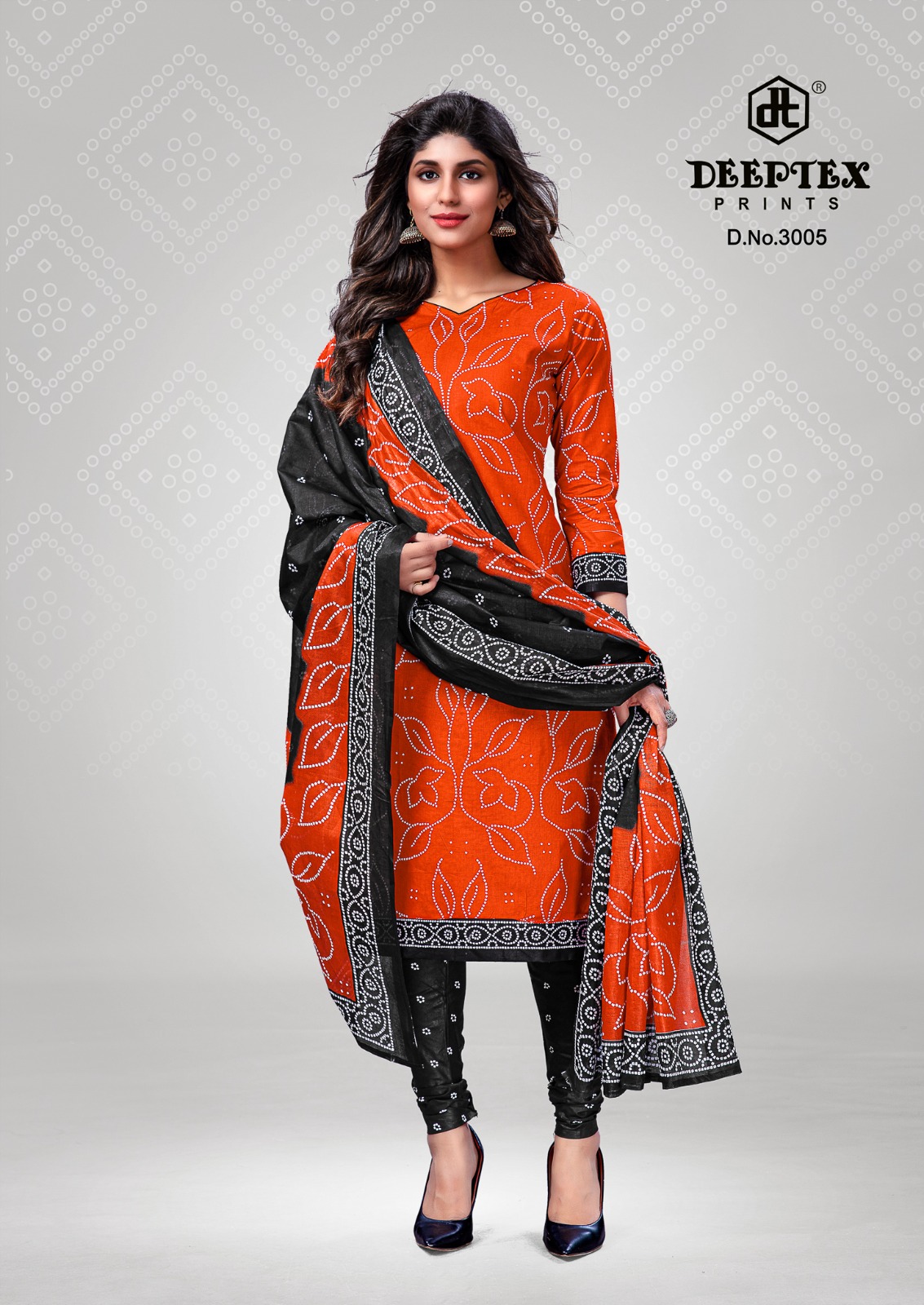 Deeptex Classic Chunaris Vol-30 Wholesale Pure Cotton Printed Dress Material
