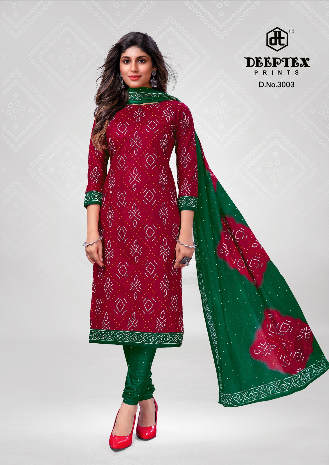 Deeptex Classic Chunaris Vol-30 Wholesale Pure Cotton Printed Dress Material