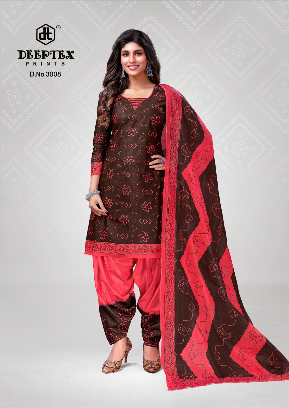 Deeptex Classic Chunaris Vol-30 Wholesale Pure Cotton Printed Dress Material