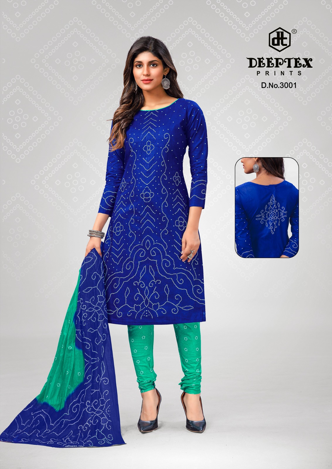 Deeptex Classic Chunaris Vol-30 Wholesale Pure Cotton Printed Dress Material