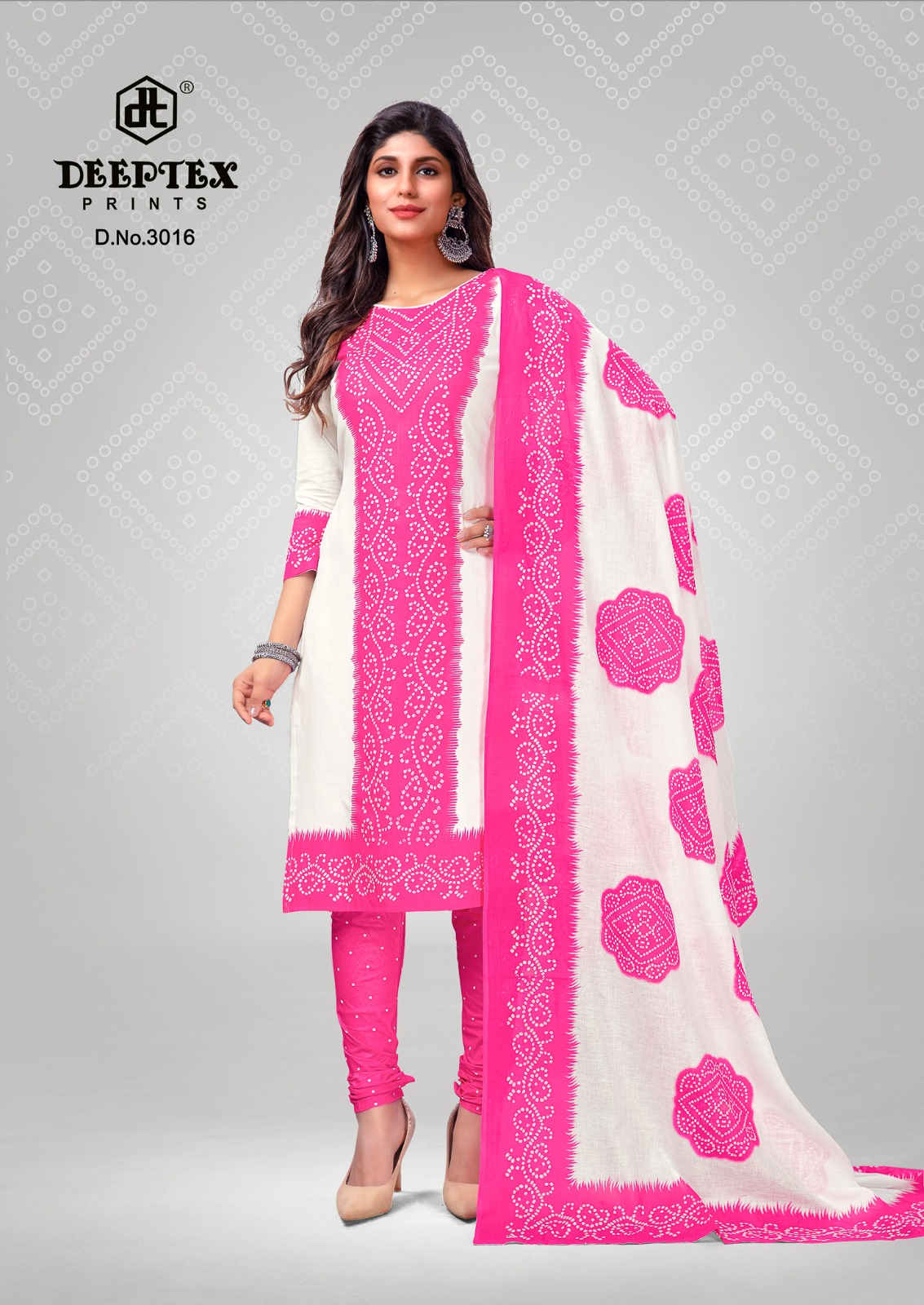 Deeptex Classic Chunaris Vol-30 Wholesale Pure Cotton Printed Dress Material