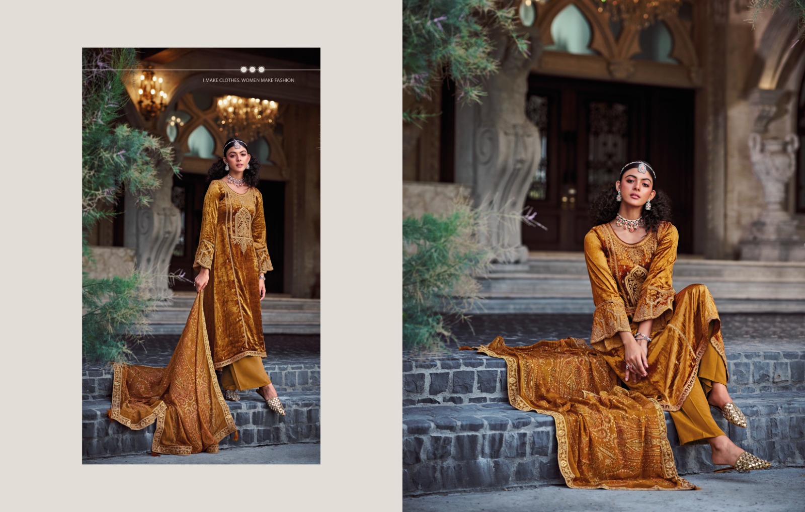 RANGATI PRESENT AZALEA PREMIUM WINTER VELVET PAKISTANI SALWAR SUITS COLLECTION