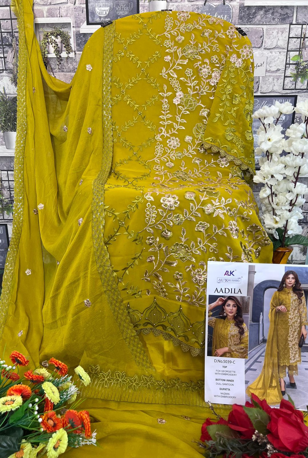 Al khushbu Aadila Vol-1 5039 Colour Wholeslae Pakistani Concept Pakistani Suits