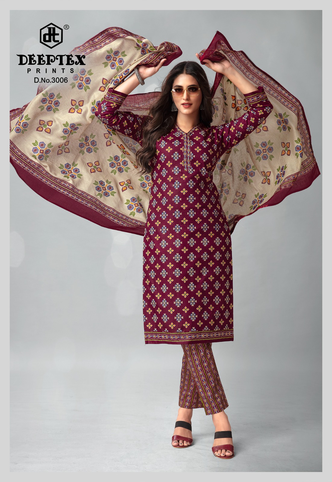 Deeptex Chief Guest Vol-30 Wholesale Lawn Cotton Printed Dress Material