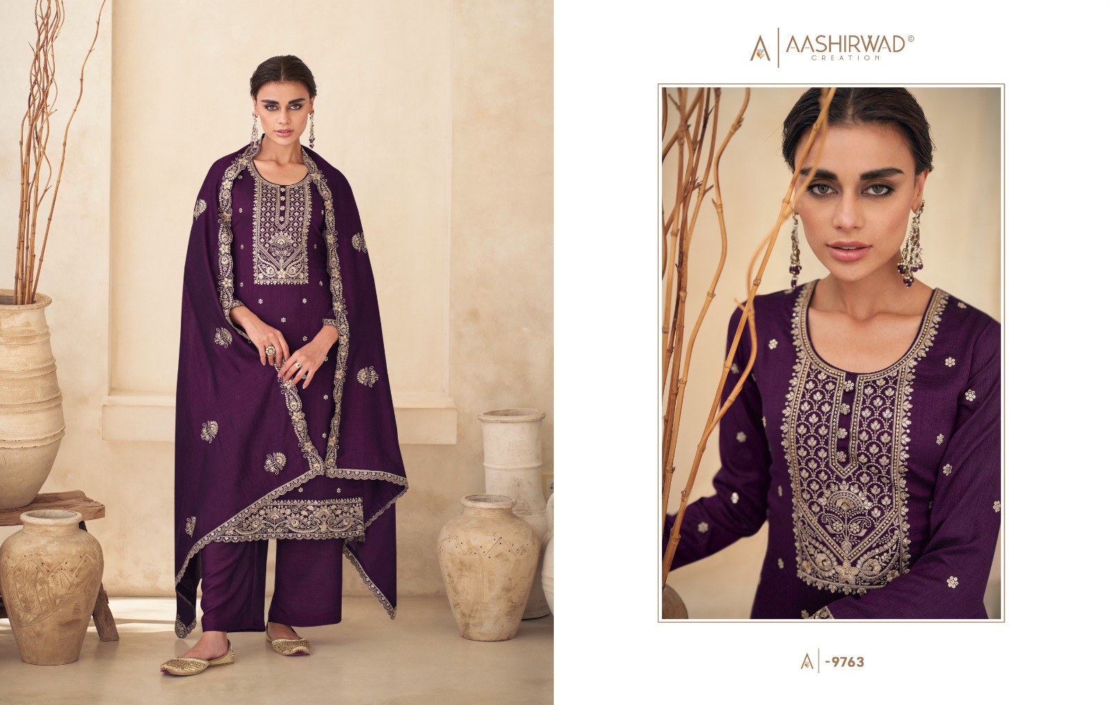 Aashirwad Rasam Wholesale Un Stitched Straight Salwar Suits