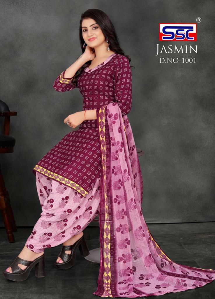 SSC Jasmine Vol-33 Wholesale Heavy Micro Print Dress Material