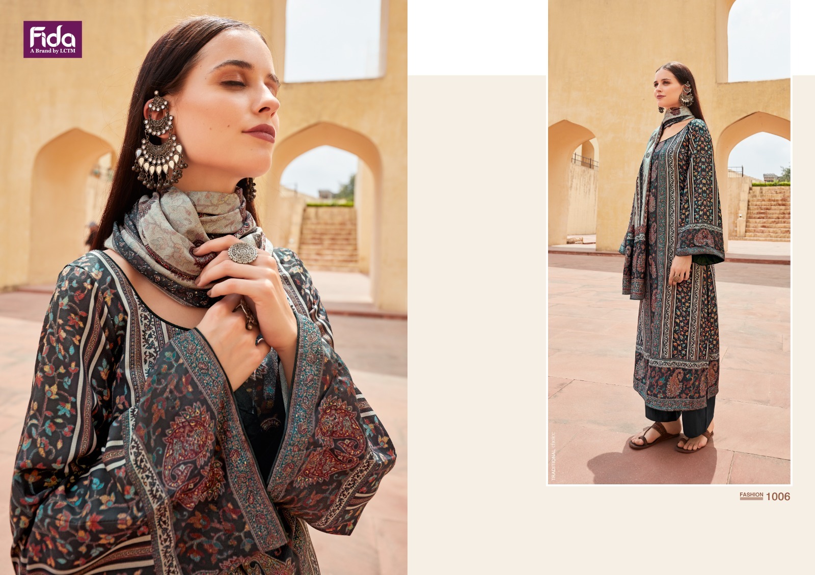 FIDA PRESENT LAHZA WINTER WERA KASHMIRI WOOL SALWAR KAMEEZ COLLECTION