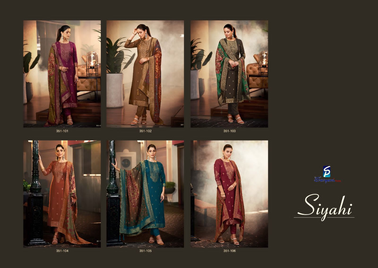 SARGAM PRESENT SIYAHI WINTER VISCOSE PASHMINA SALWAR KAMEEZ MATERIAL WITH DIGITAL DUPATTA