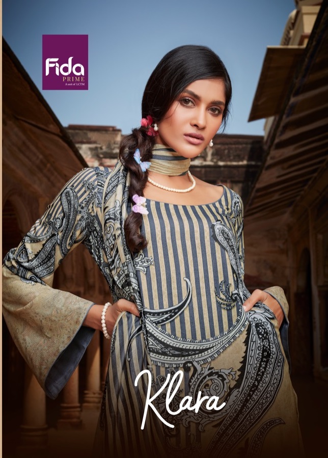 Fida Klara Wholesale Digital Silk And Wool Pashmina Winter Suits