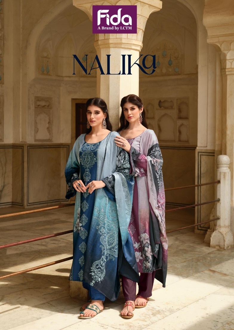 Fida Nalika Wholesale Kashmiri Wool Pashmina Winter Suits