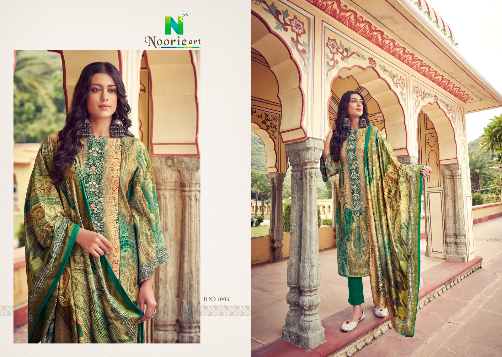 Noorie Art Ameera Wholesale Pure Woollen Pashmina Winter Salwar Suits