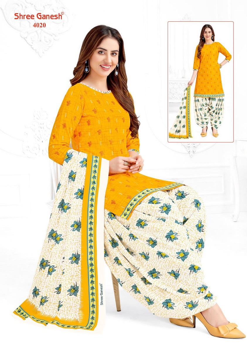 Shree Ganesh Hansika Vol-20 Wholesale Pure Cotton Printed Dress Material