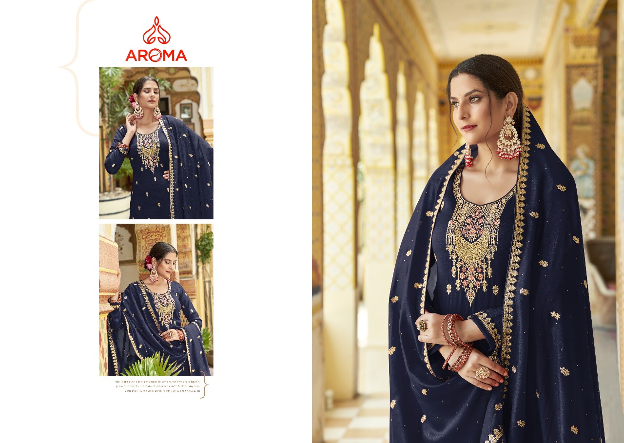 Aroma Antra Wholesale Designer Semi Stitched Salwar Suits