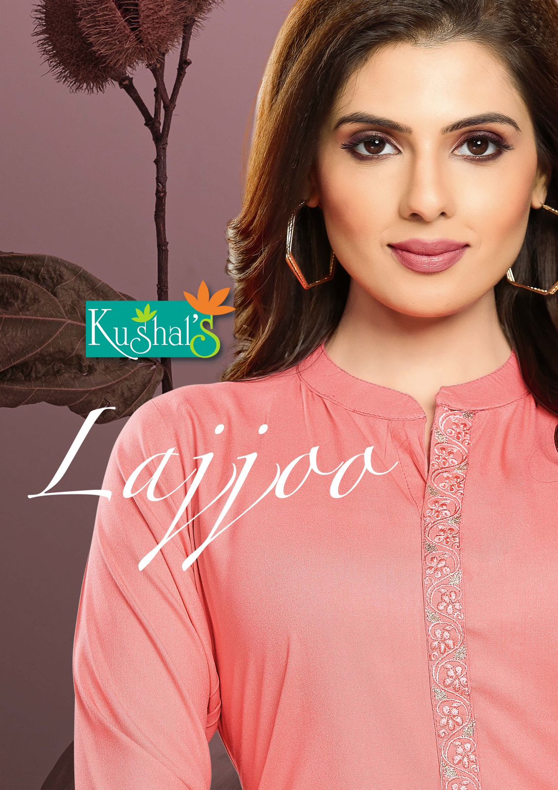 KUSHALS PRESENT LAJJOO BEAUTIFUL LONG STRAIGHT KURTI READY TO WEAR