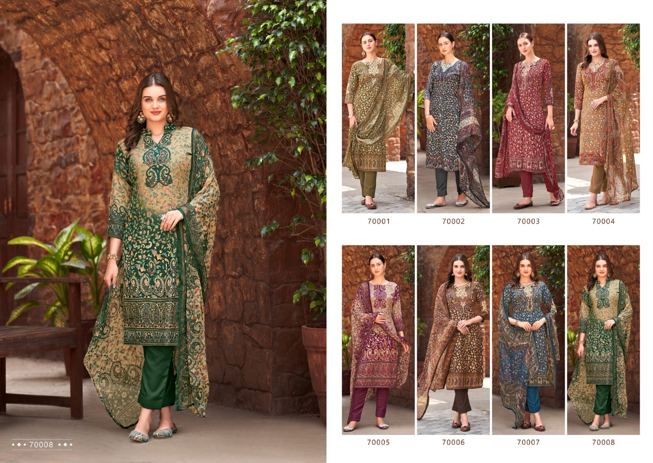 SKT Pashmina Winter Collection Wholesale Pashmina Winter Dresses