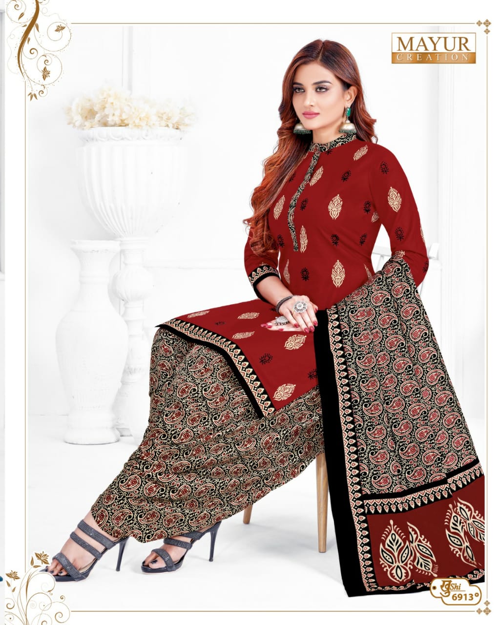 Mayur Khushi Vol-69 Wholesale Cotton Printed Dress Material