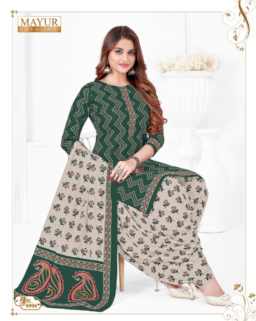 Mayur Khushi Vol-69 Wholesale Cotton Printed Dress Material