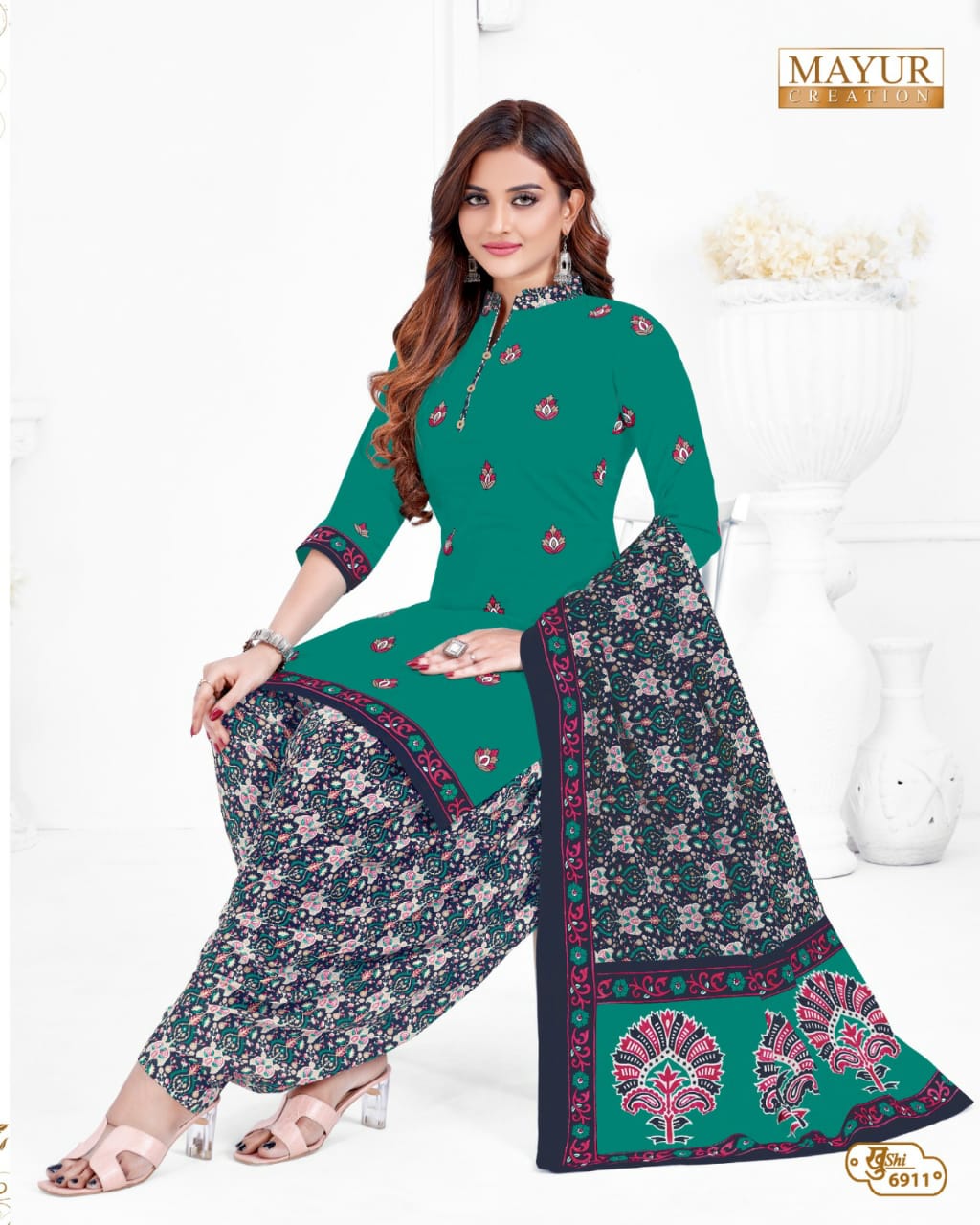 Mayur Khushi Vol-69 Wholesale Cotton Printed Dress Material