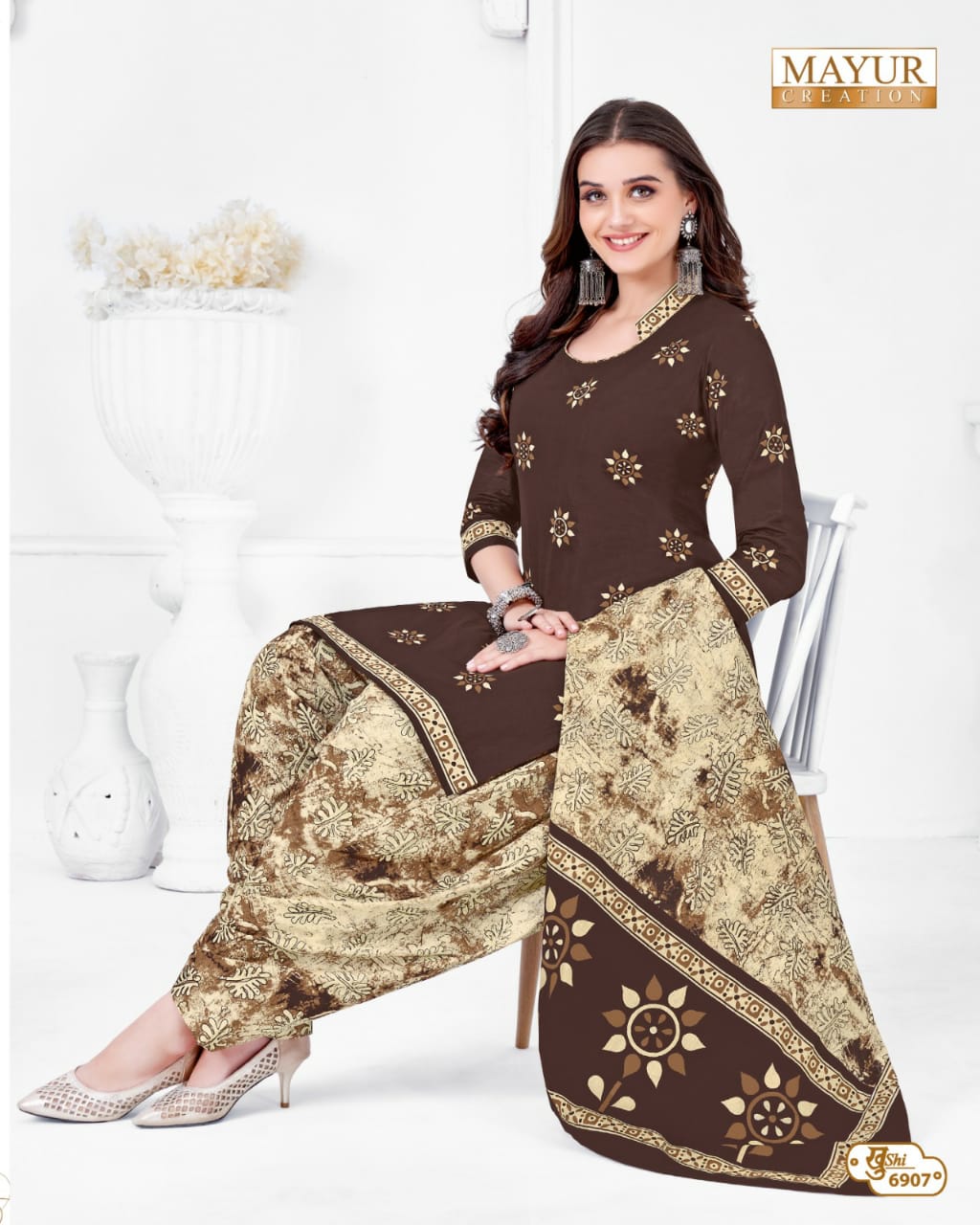 Mayur Khushi Vol-69 Wholesale Cotton Printed Dress Material