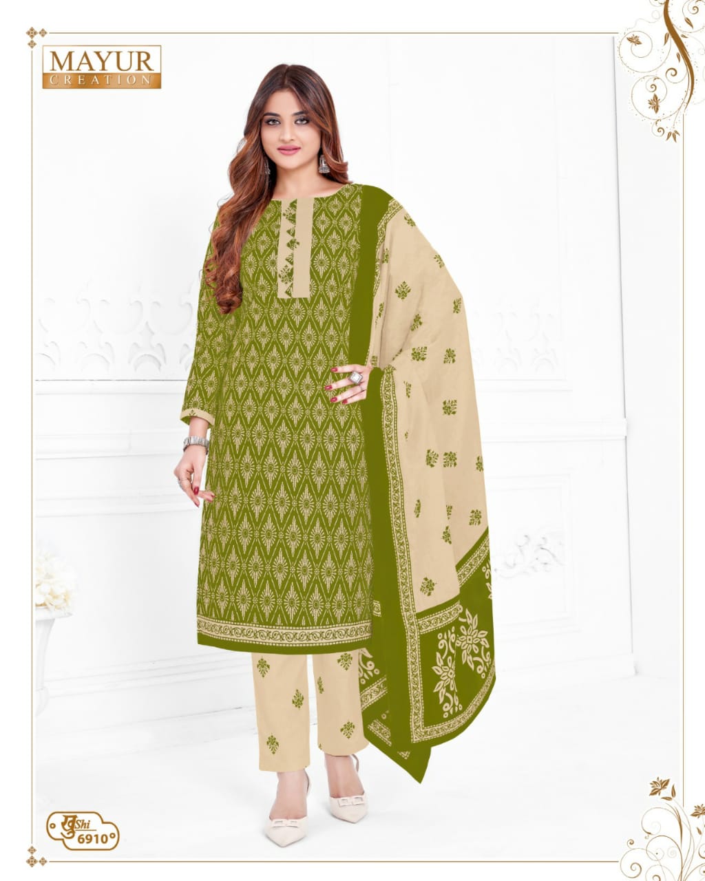 Mayur Khushi Vol-69 Wholesale Cotton Printed Dress Material