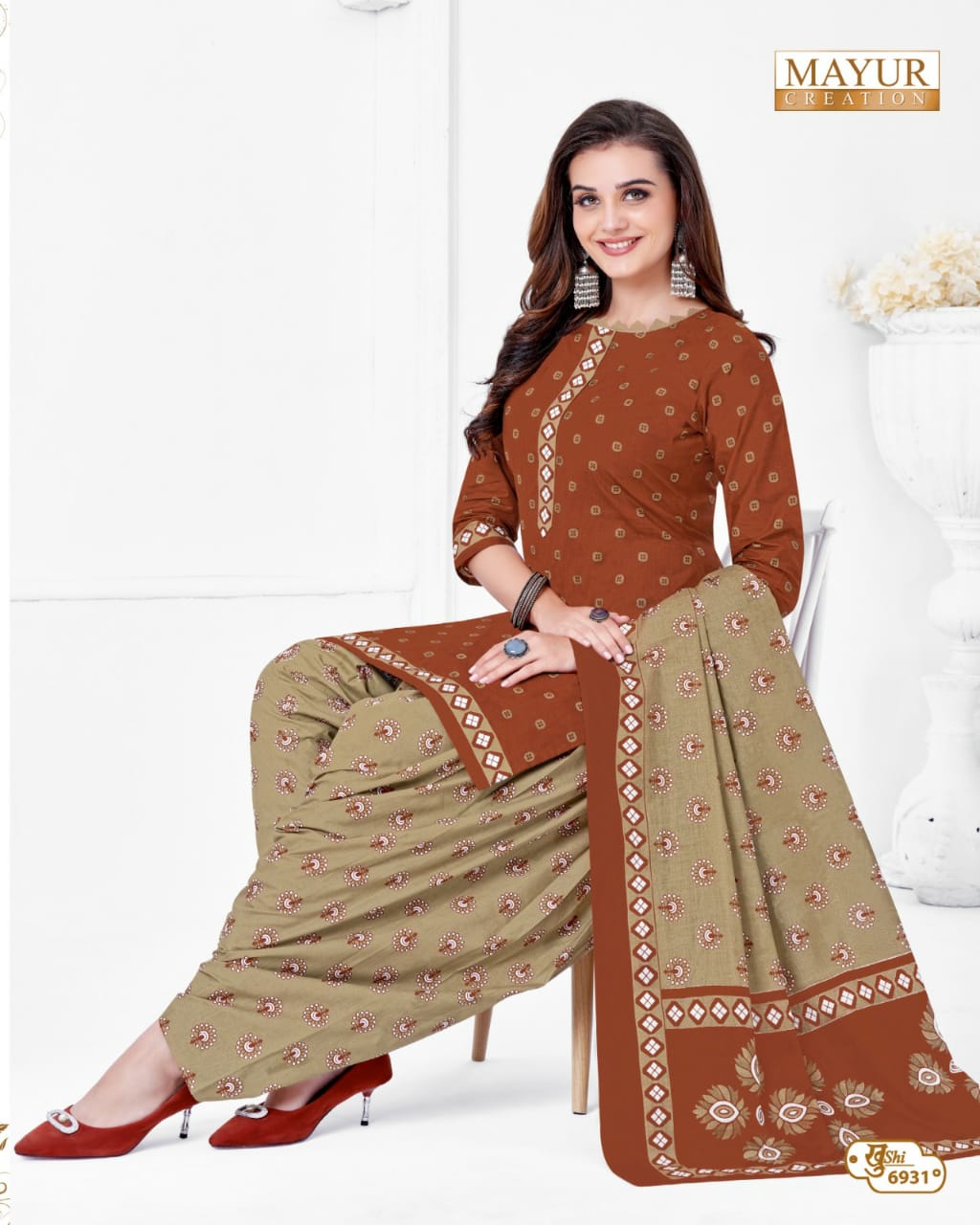 Mayur Khushi Vol-69 Wholesale Cotton Printed Dress Material