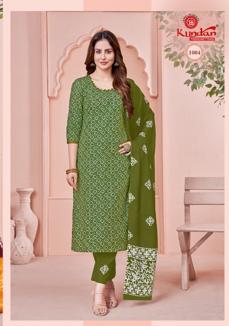 Kundan Batik Special Vol-1 Wholesale Cotton Battik Print Dress Material