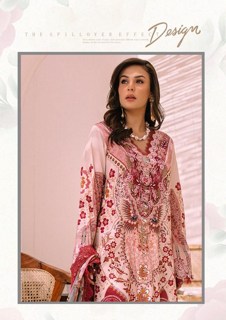 Asifa Nabeel Vol-3 Wholesale Luxury Cotton Karachi Style Dress Material