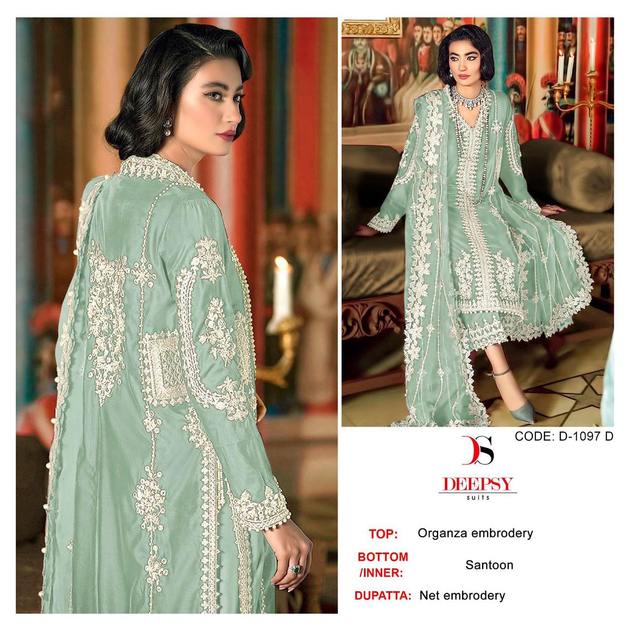 Deepsy D-1097 Wholesale Pakistani Suits