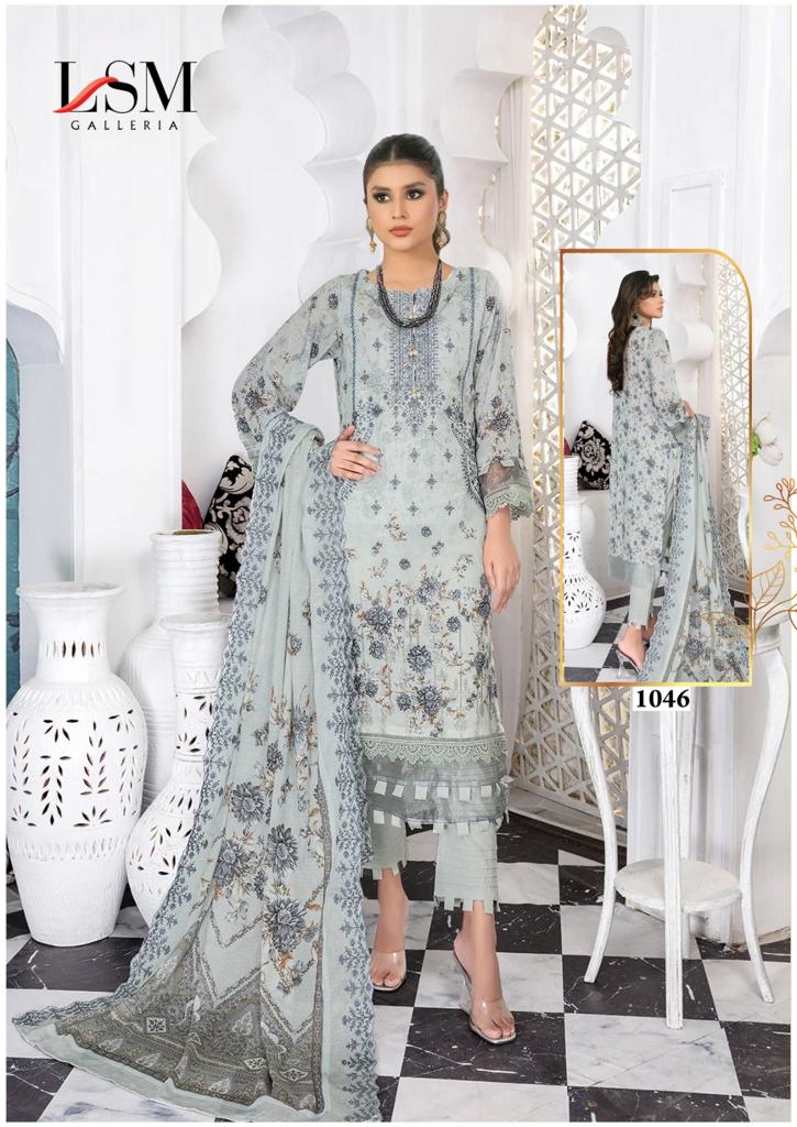 LSM PARIAN DREAM HEAVY LUXURY LAWN COLLECTION VOL 5 WHOLESALE DRESS