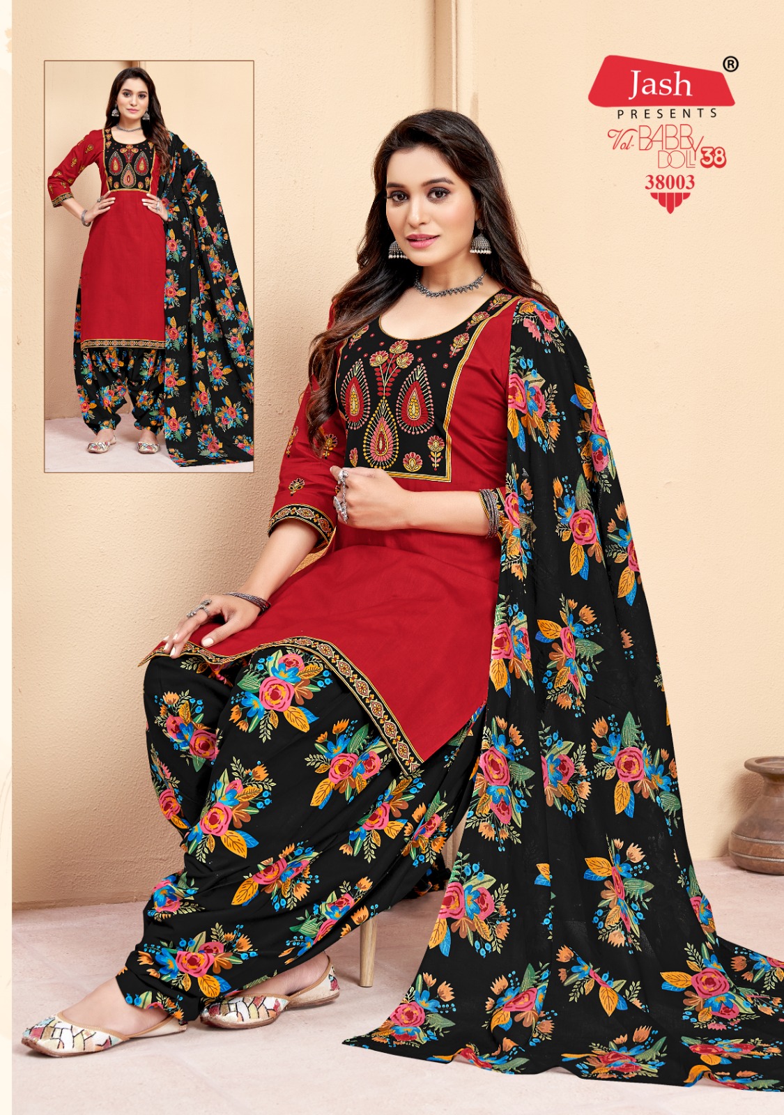 Jash Baby Doll Vol-38 Wholesale Cotton Printed Dress Material