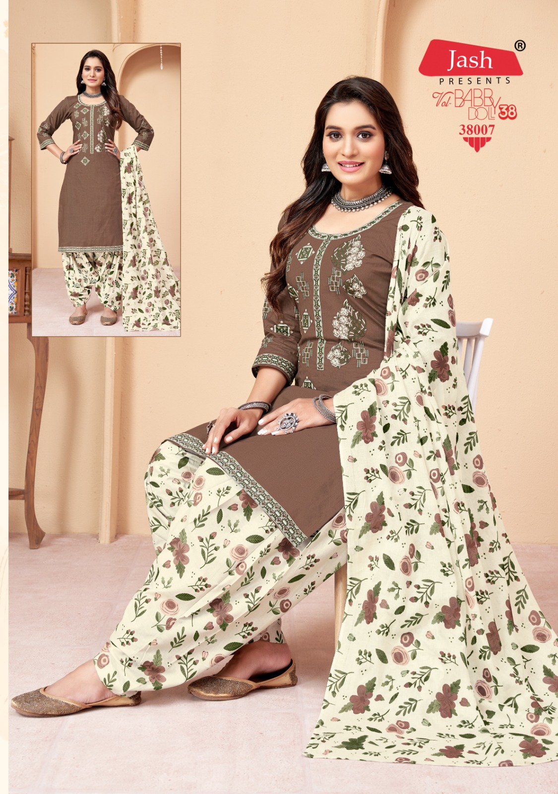 Jash Baby Doll Vol-38 Wholesale Cotton Printed Dress Material