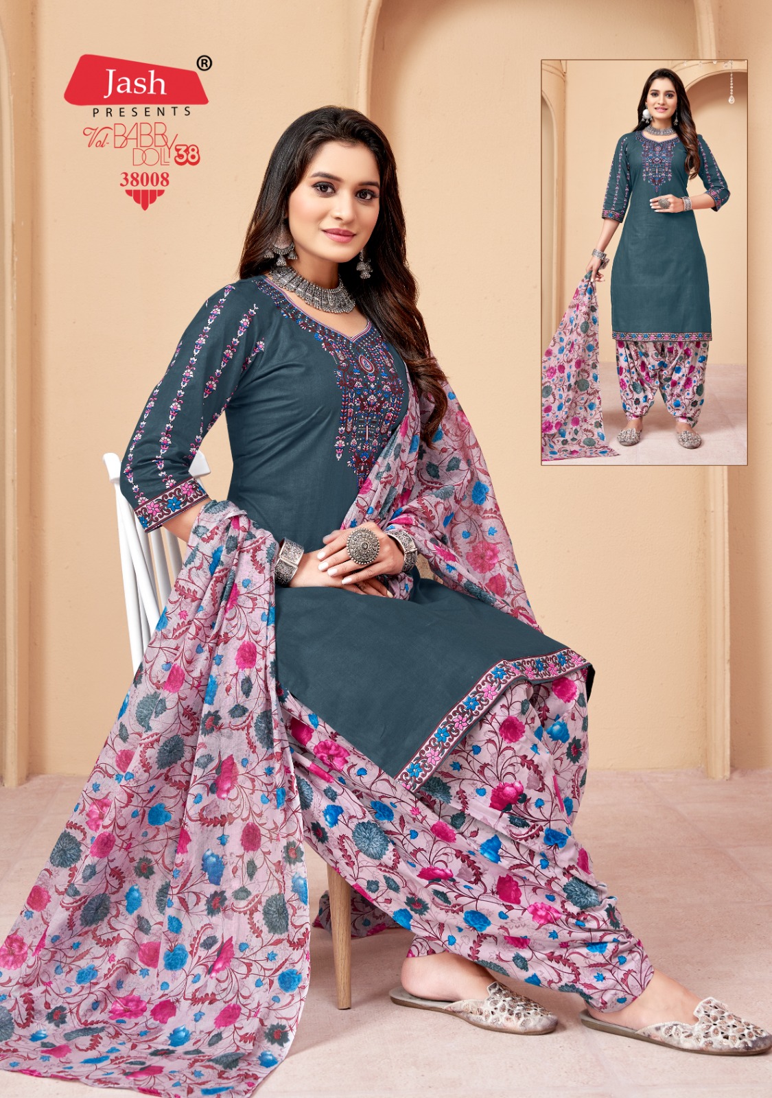 Jash Baby Doll Vol-38 Wholesale Cotton Printed Dress Material