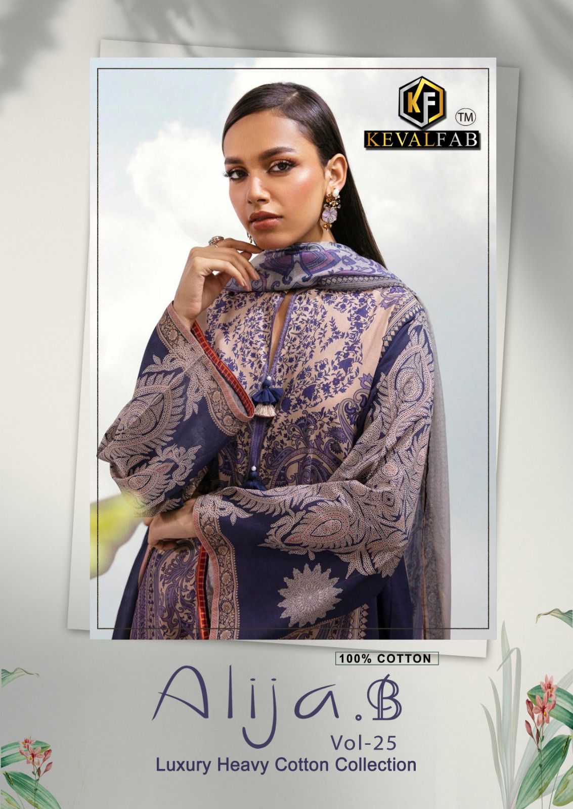 Keval Fab Alija B Vol-25 Wholesale Luxury Heavy Cotton Collection