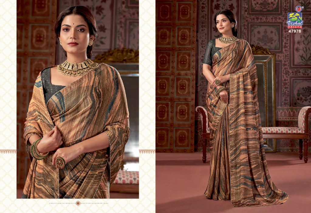 Vishal Jhanvi Vol-4 Wholesale Ethnic Sarees Collection