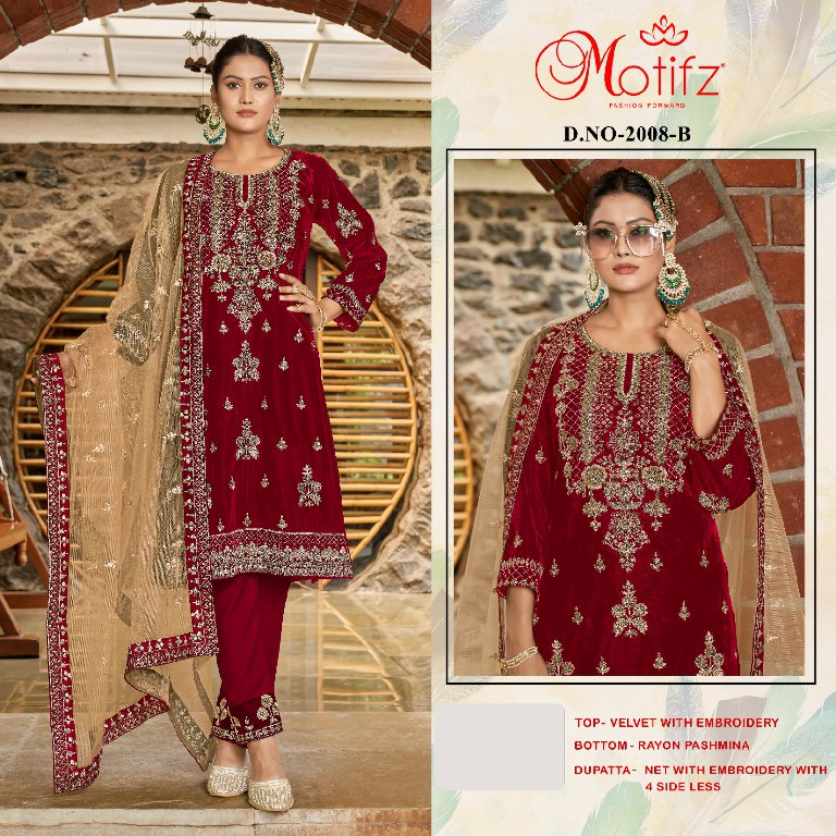 Motifz D.no 2008 Wholesale Pakistani Concept Pakistani Suits