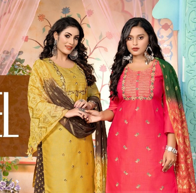 KINTI LAUNCH HAZEL VOL 7 FANCY SALWAR KAMEEZ FULLSTITCH TRENDY COLLECTION