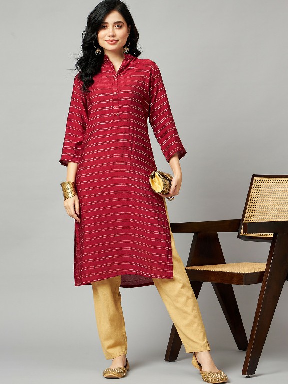 Mahotsav Sabella Wholesale Chanderi Silk Long Kurtis