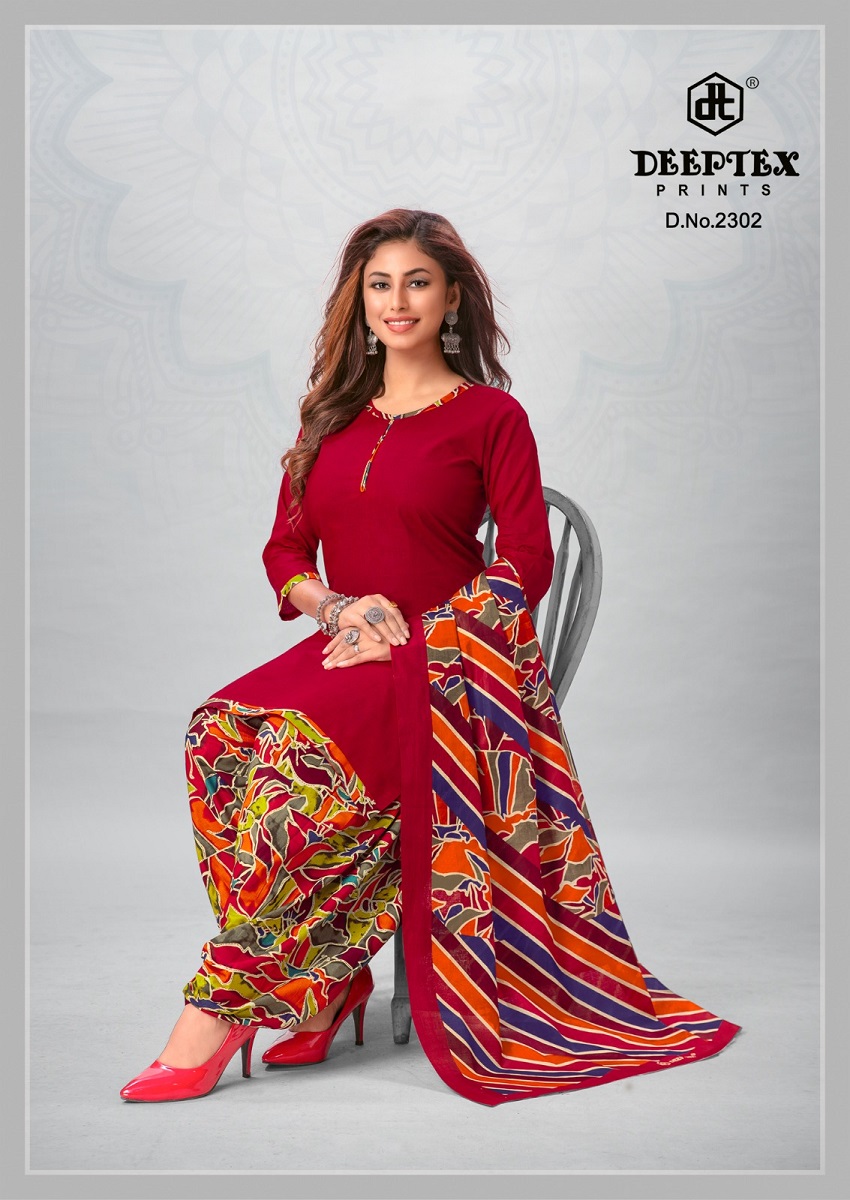 Deeptex Pichkari Vol-23 Wholesale Pure Cotton Printed Dress Material