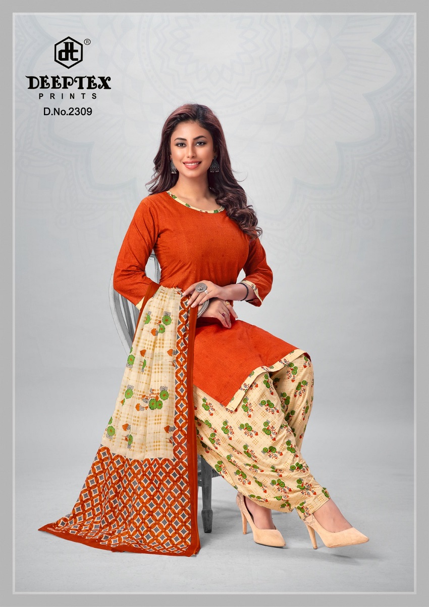 Deeptex Pichkari Vol-23 Wholesale Pure Cotton Printed Dress Material