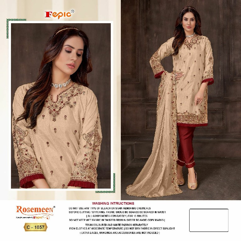Fepic Rosemeen C-1657 Wholesale Pakistani Concept Pakistani Suits
