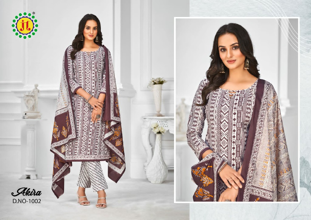 JT Akira Vol-29 Wholesale Pure Cotton Printed Dress Material