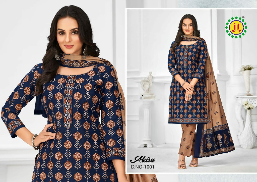 JT Akira Vol-29 Wholesale Pure Cotton Printed Dress Material