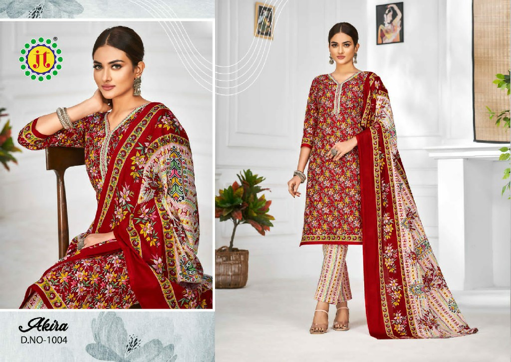 JT Akira Vol-29 Wholesale Pure Cotton Printed Dress Material