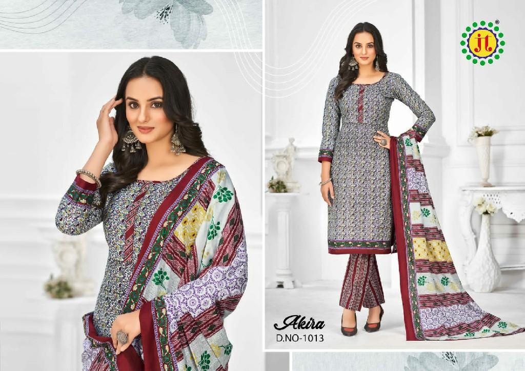 JT Akira Vol-29 Wholesale Pure Cotton Printed Dress Material