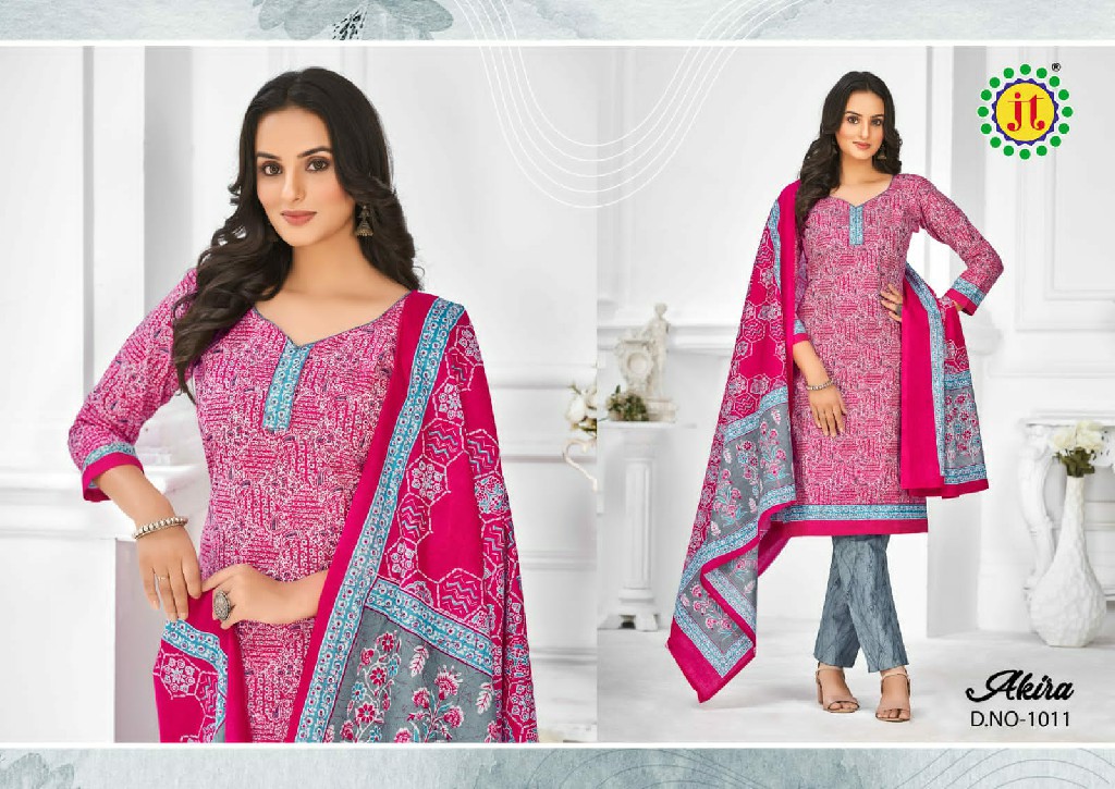 JT Akira Vol-29 Wholesale Pure Cotton Printed Dress Material