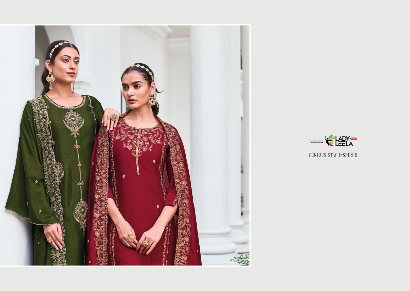 Lady Leela Noor Wholesale Readymade Festive Luxury Collection