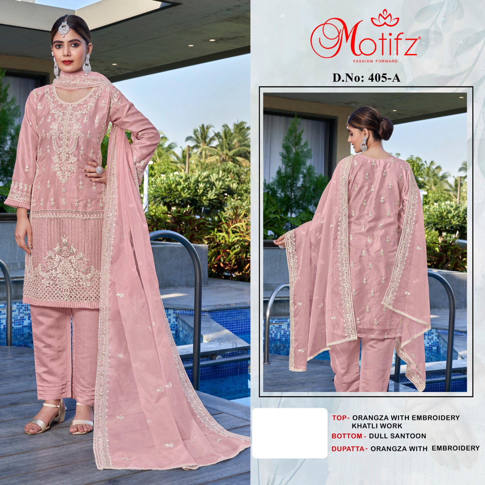 Motifz D.no 405 Wholesale Pakistani Concept Pakistani Suits