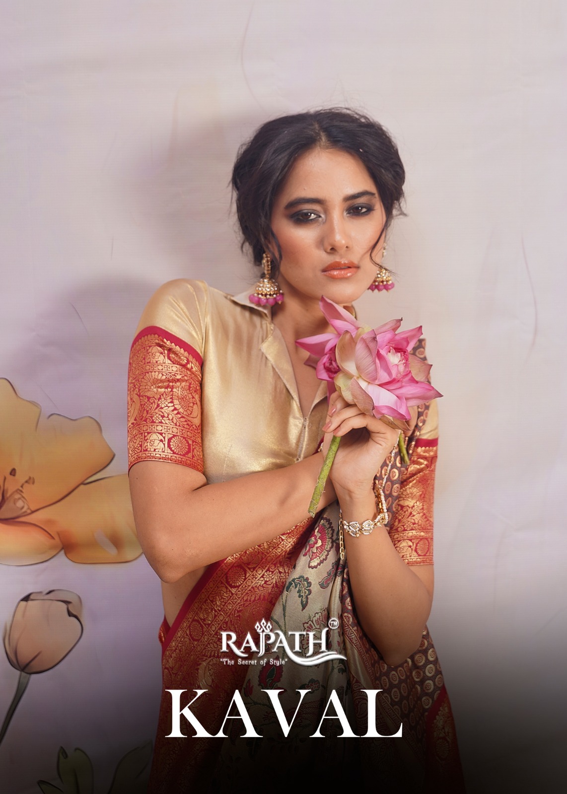 RAJPATH KAVAL 193001-193006 FESTIVE WEAR AMAZING SILK SAREE COLLECTION