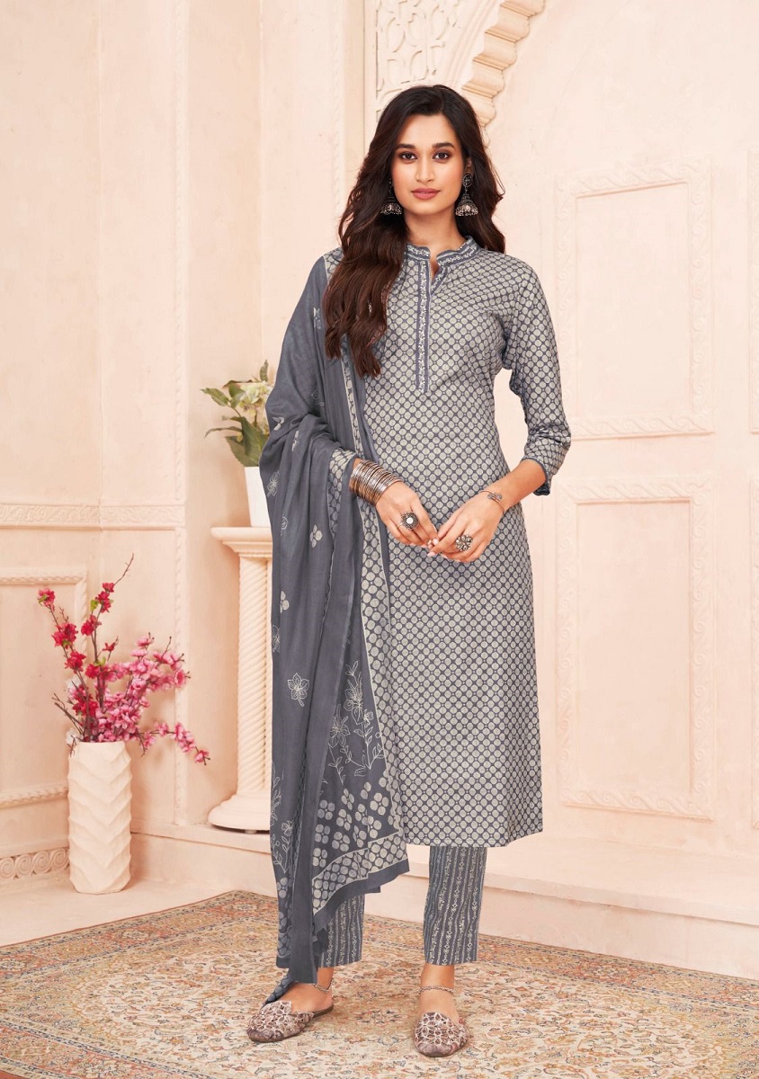 Suryajyoti Zion Cotton Vol-15 Wholesale Dress Material